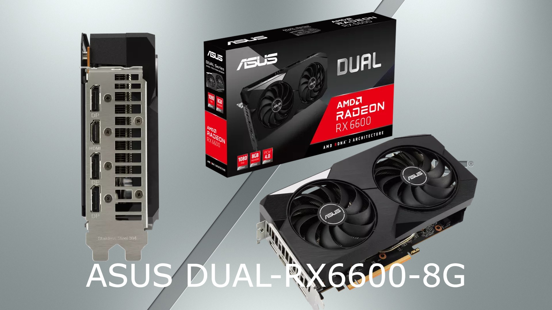 ASUS DUAL-RX6600-8G - AngkorTech