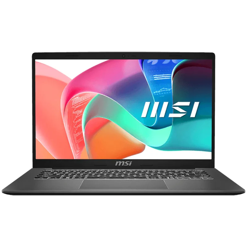 MSI Modern 15 F13MG in Platinum Gray, front view