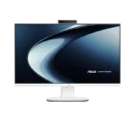 Front view of the white ASUS V400 AiO V470VA all-in-one computer