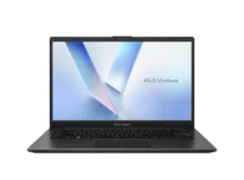 ASUS Vivobook Go 14 E1404 in Mixed Black, front view